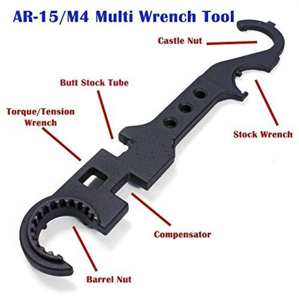 Full steel metal AR15 / M4 tool wrench armerors wrench