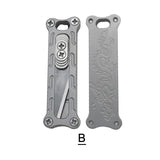 New Multi-Function Titanium Alloy Mini Knife Letter Opener Portable Outdoor EDC Tool Outdoor Camp Survival Tool DropShipping