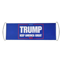 Hot Hand Held Trump 2020 Flag Double Sided Printed Donald Trump Flag Keep America Great Donald for President USA