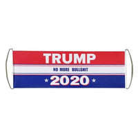 Hot Hand Held Trump 2020 Flag Double Sided Printed Donald Trump Flag Keep America Great Donald for President USA