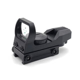 Hot 20mm Rail 4 Grating Hunting Sight Hunting Optical Holographic Red Dot Aiming Reflection Sight Water Hunt Accessories