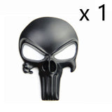 3D Punisher Skull Deadpool Magwell Metal Decal Badge Sticker for AR15 AK47 M4 M16 Airsoft Rifle Pistol Gun Hunting Accessories