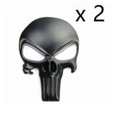 3D Punisher Skull Deadpool Magwell Metal Decal Badge Sticker for AR15 AK47 M4 M16 Airsoft Rifle Pistol Gun Hunting Accessories