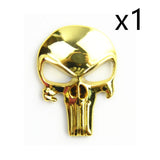 3D Punisher Skull Deadpool Magwell Metal Decal Badge Sticker for AR15 AK47 M4 M16 Airsoft Rifle Pistol Gun Hunting Accessories