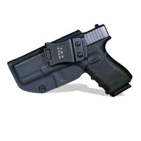 Carbon Fiber Woven KYDEX Gun Holster Fits: Glock 19 23 25 32 Cz p10c Inside Concealed Carry Pistol Case