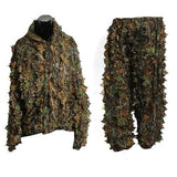 3D Leaf Adults Ghillie Suit Woodland Camo/Camouflage Hunting