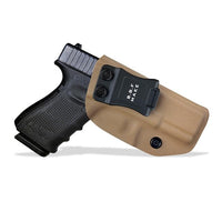 Carbon Fiber Woven KYDEX Gun Holster Fits: Glock 19 23 25 32 Cz p10c Inside Concealed Carry Pistol Case