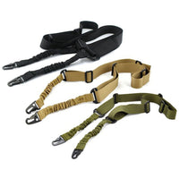 Multi-function Tactical Rifle Sling M4 AR15 Strap Durable 1.4m 2 Point Nylon Adjustable Bungee System Kit Hunting Accessories