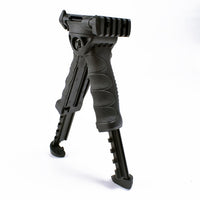 Tactical Polymer VFG Vertical Grip Folding Bipod Foregrip M4 M16 AR15