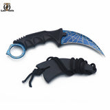 Steel Claw knives Hunting Knife CS GO Tactical Claw Neck Knife Camp Hike Outdoor Self Defense  Hunting Survival Tools Knife