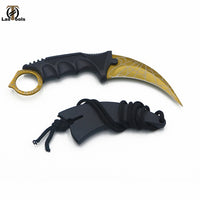 Steel Claw knives Hunting Knife CS GO Tactical Claw Neck Knife Camp Hike Outdoor Self Defense  Hunting Survival Tools Knife