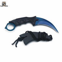 Steel Claw knives Hunting Knife CS GO Tactical Claw Neck Knife Camp Hike Outdoor Self Defense  Hunting Survival Tools Knife