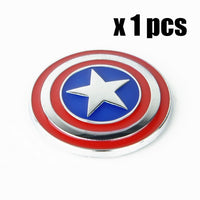 3D Punisher Skull Deadpool Magwell Metal Decal Badge Sticker for AR15 AK47 M4 M16 Airsoft Rifle Pistol Gun Hunting Accessories