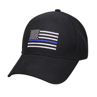 American Flag Thin Blue Line Flag Tactical Hats For Police Law Enforcement Back The Blue Embroidered Cap