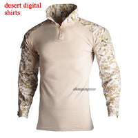 Outdoor Airsoft Paintball Clothing Military Shooting Uniform Tactical Combat Camouflage Shirts Cargo Pants Elbow Knee Pads Suits
