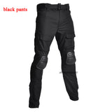 Outdoor Airsoft Paintball Clothing Military Shooting Uniform Tactical Combat Camouflage Shirts Cargo Pants Elbow Knee Pads Suits