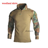 Outdoor Airsoft Paintball Clothing Military Shooting Uniform Tactical Combat Camouflage Shirts Cargo Pants Elbow Knee Pads Suits