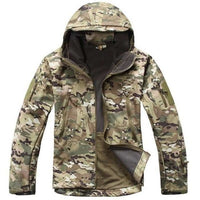 Tactical Jacket Softshell Windproof Hunting Jackets Military Camouflage Outdoor Sport Hiking Outerwear Army Jackets