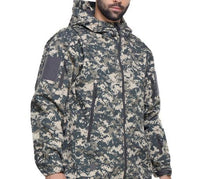 Tactical Jacket Softshell Windproof Hunting Jackets Military Camouflage Outdoor Sport Hiking Outerwear Army Jackets