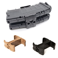 Polyester Clip Rifle Gun Dual Magazine Airsoft Parallel Connector for AR15 M4 MAG59 Coupler Link Magazine Speed Loader Accessory