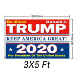 Trump 2020 Flags And Banners 5x3 Feet Keep America Great Trump Donald Election Banner Flag
