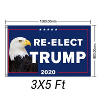 Trump 2020 Flags And Banners 5x3 Feet Keep America Great Trump Donald Election Banner Flag