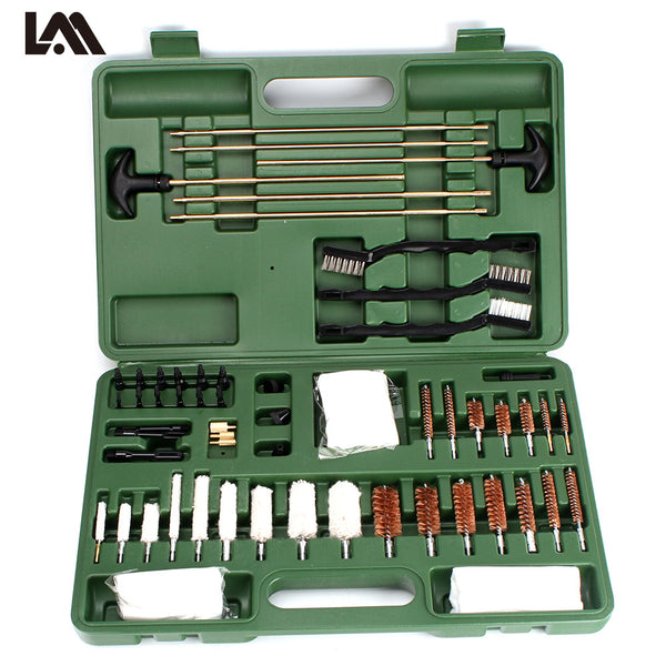 lambul  62 Piece Tactical Universal Gun Cleaning Kit Supplies For Rifle Pistol Shot~Gun Free Shipping