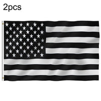 Vivid Color And UV Fade Resistant Canvas Header And Brass Grommets USA Banner Outdoor American Flag Gardenflag