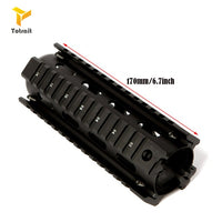 6.7 inch AR15 M4 Carbine Handguard AR-15 drop-in Quad Rail