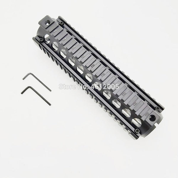 AR-15 Drop In Quad Rail Two Piece AR 15 Handguard Aluminum 9 inch for M4 M16 AR15 Handguard