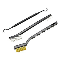 tactical gun accessories M4 ar15 accessories 3pcs Double-head steel wire brush for rifle red dot scope for hunting airsoft