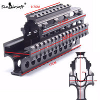 Yugo M70 AK47 Quad Rails for AK 47/74 Tactical Quad Rail Rail with 6pcs Covers SA4057