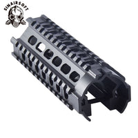 Tactical Aluminum Alloy H&K MP5 Tri-Rail Picatinny Handguard System Adapter Mount Scope