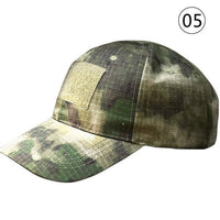 Camouflage Flag Patch Baseball Cap Men Multi-pattern Outdoor Sporting Caps Digital Camo Tactical Nylon Fastener Tape Design Hats