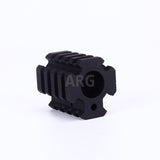 AR15 .750 Aluminum Quadrail Clamp On Gas Block Low Profile free shipping