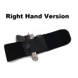 Right/Left Hand 2 in 1 Combo Tactical Abdominal Band Belly Pistol Holster for Glock 17 19 22 Series and Most Pistol Handguns