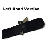 Right/Left Hand 2 in 1 Combo Tactical Abdominal Band Belly Pistol Holster for Glock 17 19 22 Series and Most Pistol Handguns