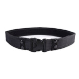 Heavy Duty Tactical Adjustable Waist Belt 2 Inch Outdoor Hiking Climbing Load Bearing Utility Waistband Police Belt Duty Belt