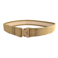 Heavy Duty Tactical Adjustable Waist Belt 2 Inch Outdoor Hiking Climbing Load Bearing Utility Waistband Police Belt Duty Belt