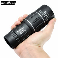 Powerful 10X42 Monocular HD Vision Telescope Waterproof Long Range Binoculars monocular for Camping Bird-watching day and night