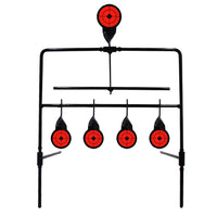 4 Target Automatic Reset Rotating Outdoor Target Set