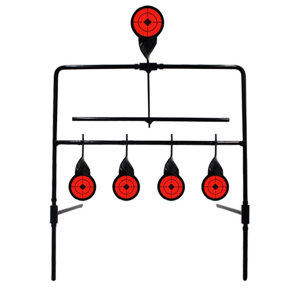 4 Target Automatic Reset Rotating Outdoor Target Set