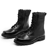 Steel Toe Tactical Military Leather Combat Boots