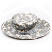 US Army Tactical Boonie Hat Military Men Cotton Camo Cap Paintball Airsoft Sniper Bucket Caps Hunt Fishing Outdoor Hunting Hats