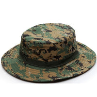 US Army Tactical Boonie Hat Military Men Cotton Camo Cap Paintball Airsoft Sniper Bucket Caps Hunt Fishing Outdoor Hunting Hats