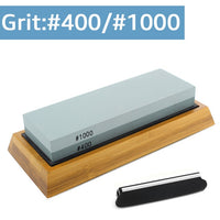 Knife Sharpener Whetstone Sharpening Stones grinding stone System water stone honing kitchen Tool 2-IN-1 240 600 1000 3000 grit