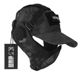 Camouflage Tactical Mesh Mask With Ear Protection With Cap