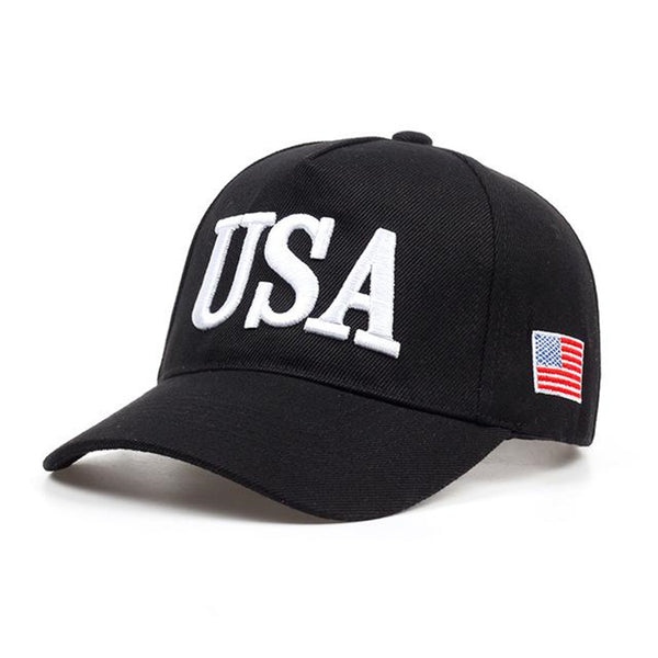 2019 new USA Flag Caps Men Women Baseball Cap thickening USA Men Women Golf hat Outdoor adjustable dad hats