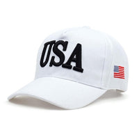 2019 new USA Flag Caps Men Women Baseball Cap thickening USA Men Women Golf hat Outdoor adjustable dad hats