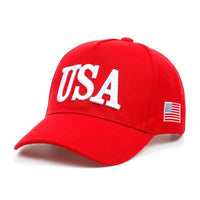 2019 new USA Flag Caps Men Women Baseball Cap thickening USA Men Women Golf hat Outdoor adjustable dad hats